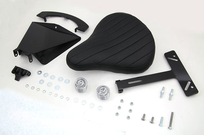 Bates Leather Solo Seat Kit for Harley Davidson XL Models