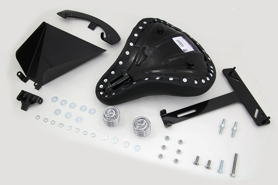 Bates Leather Solo Seat Kit for Harley Davidson XL Models