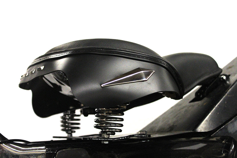 V-Twin Police Touring Solo Seat Kit for Harley Davidson FLT Models