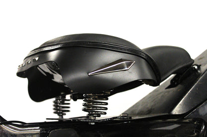 V-Twin Police Touring Solo Seat Kit for Harley Davidson FLT Models