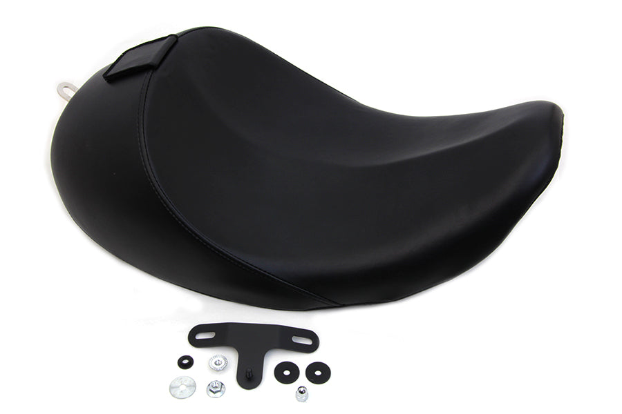 Wyatt Gatling Black Mount Bracket for Harley Davidson FLHX Solo Seat