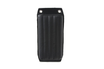 Corbin Gentry Rear Seat Pillion Tuck and Roll Pad - 2.5 Inch Thickness with Brass Grommets