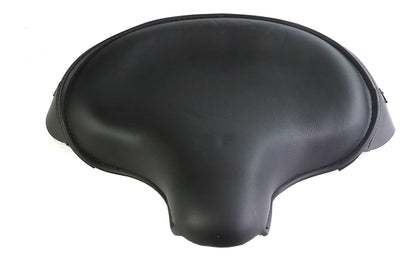 V-Twin FXR Police Solo Seat in Black Leather for Harley Davidson FLTP