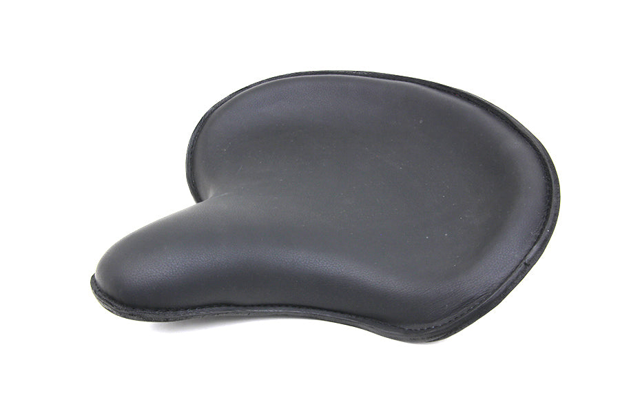 Corbin Gentry Black Leather Thin Solo Seat for Harley Davidson FL Models