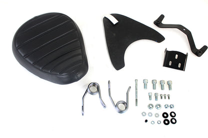 Bates Spring Mount Tuck and Roll Solo Seat Kit for Harley Davidson XL Models