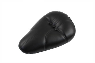 Corbin Gentry Button Style Micro Solo Seat with Steel Base - 2 Inch Pad Thickness