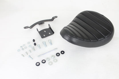 Bates Solid Mount Tuck and Roll Solo Seat Kit for Harley Davidson XL (2010-2019)