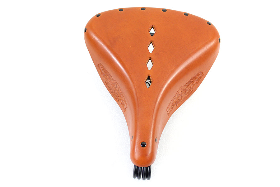 Corbin Gentry Replica Troxel Solo Seat Brown for 1907-1913 Harley Davidson F Models