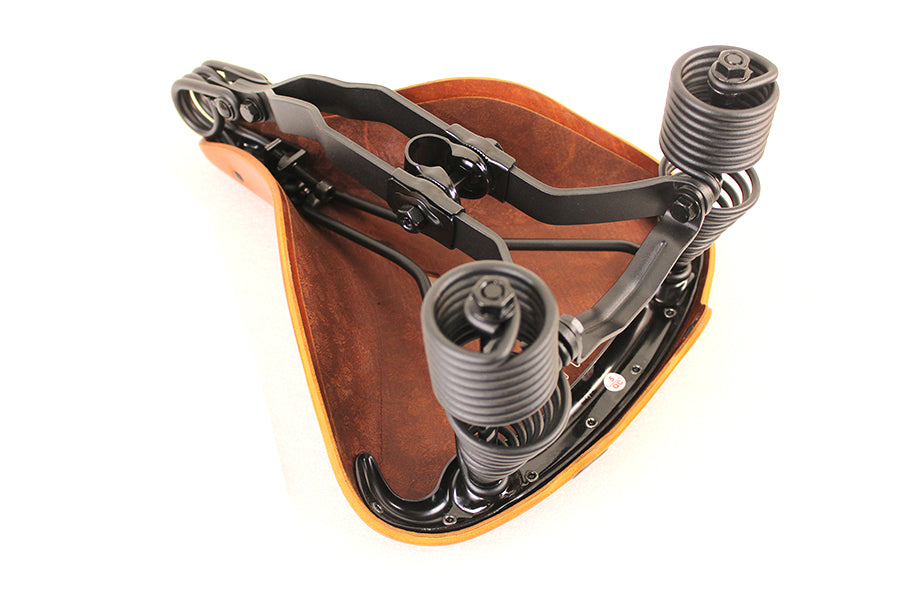 Corbin Gentry Replica Troxel Solo Seat Brown for 1907-1913 Harley Davidson F Models