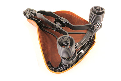 Corbin Gentry Replica Troxel Solo Seat Brown for 1907-1913 Harley Davidson F Models