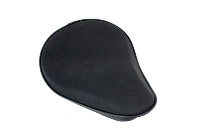 V-Twin Black Suede Solo Seat Small Pan with Rear Spring Mount Kit (Part #77503S)