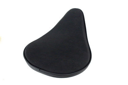 V-Twin Black Suede Solo Seat Small Pan with Rear Spring Mount Kit (Part #77503S)