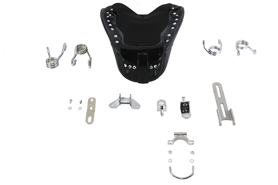 V-Twin Bates Solo Seat Kit for Harley Davidson FL 1958-1965