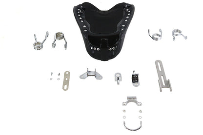 V-Twin Bates Solo Seat Kit for Harley Davidson FL 1958-1965