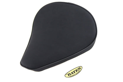 V-Twin Black Suede Solo Seat Large Pan (Part #77504S)