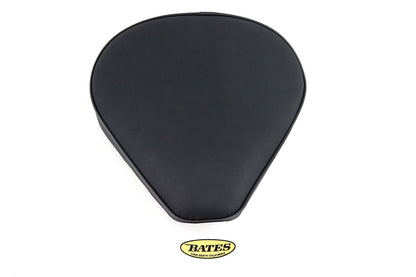 V-Twin Black Suede Solo Seat Large Pan (Part #77504S)