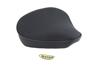 V-Twin Black Suede Solo Seat Large Pan - Part Number 77160S
