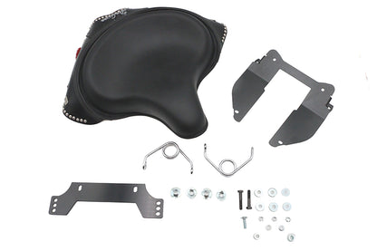 V-Twin Deluxe Solo Seat Kit for Harley Davidson Softail and FXST Models