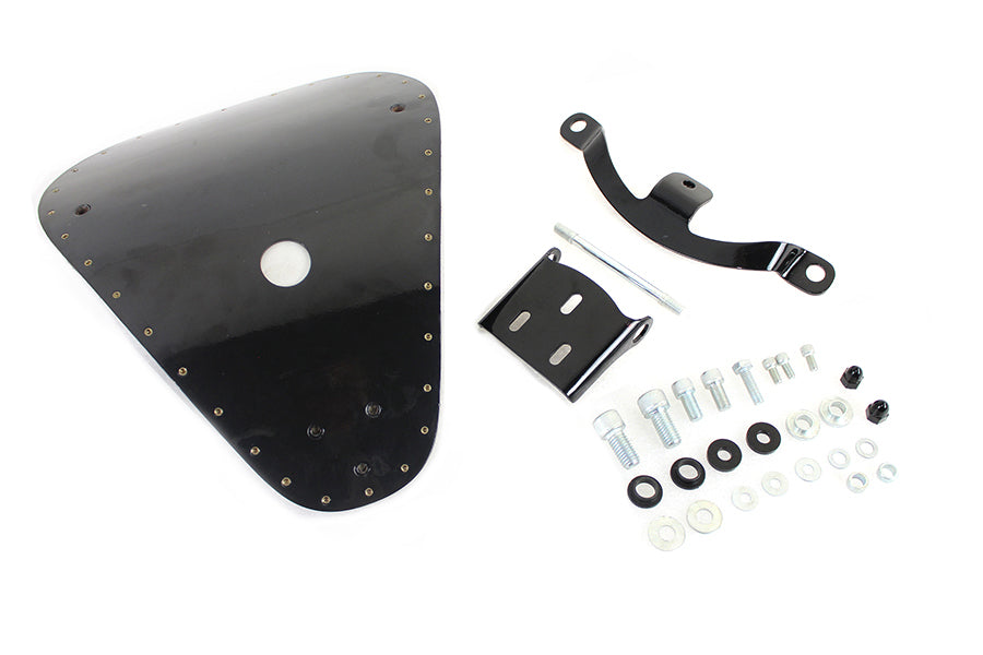 Bates Solid Mount Bobber Solo Seat Kit for Harley Davidson XL Models