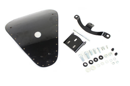 Bates Solid Mount Bobber Solo Seat Kit for Harley Davidson XL Models