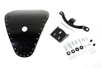 Bates Solid Mount Bobber Solo Seat Kit for Harley Davidson XL (2010-2019)