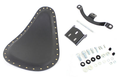 Bates Solid Mount Bobber Solo Seat Kit for Harley Davidson XL (2010-2019)