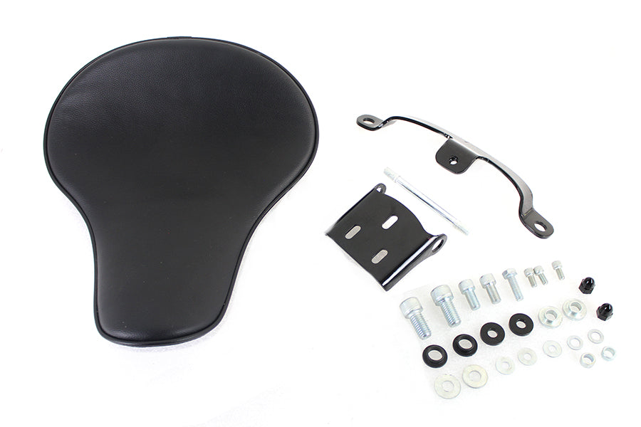 Bates Solid Mount Solo Seat Kit for Harley Davidson XL (2010-2019)