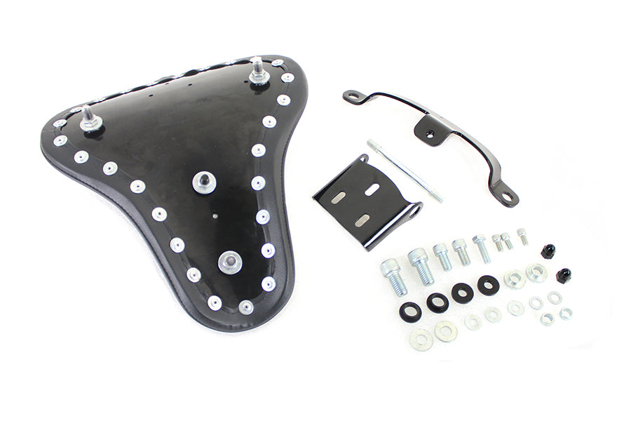 Bates Solid Mount Solo Seat Kit for Harley Davidson XL (2010-2019)