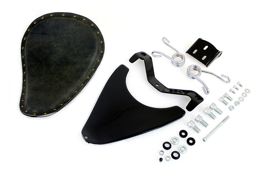 Bates Spring Mount Bates Bobber Solo Seat Kit for Harley Davidson XL Models