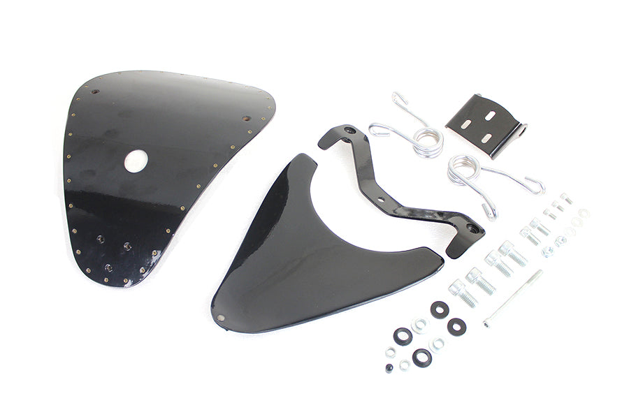Bates Spring Mount Bates Bobber Solo Seat Kit for Harley Davidson XL Models