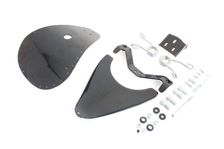 Bates Spring Mount Bates Bobber Solo Seat Kit for Harley Davidson XL Models