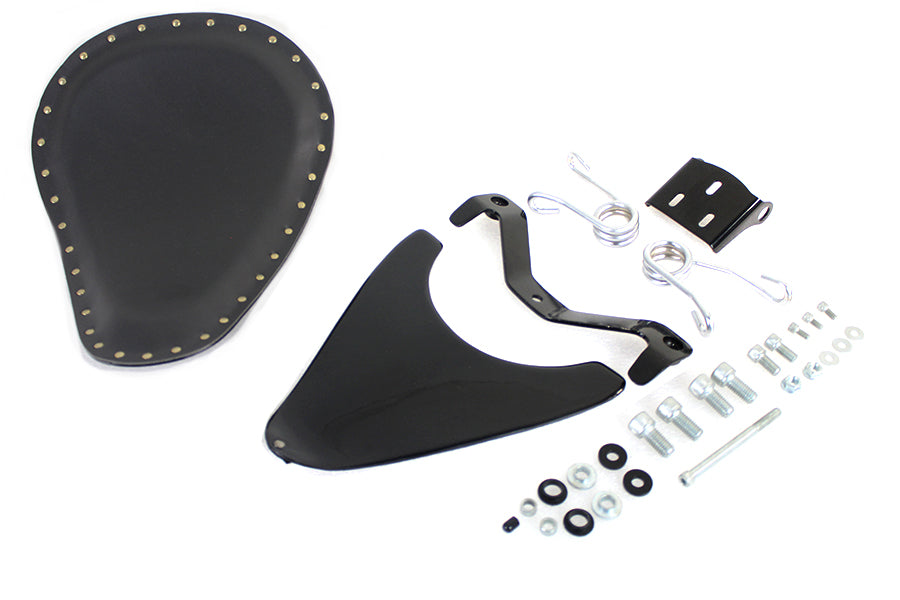 Bates Spring Mount Bates Bobber Solo Seat Kit for Harley Davidson XL Models