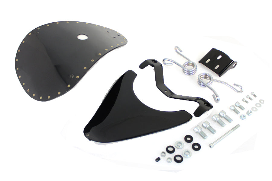 Bates Spring Mount Bates Bobber Solo Seat Kit for Harley Davidson XL Models