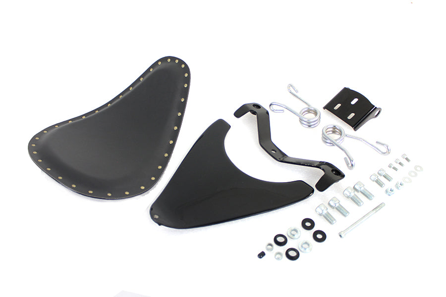 Bates Spring Mount Bates Bobber Solo Seat Kit for Harley Davidson XL Models
