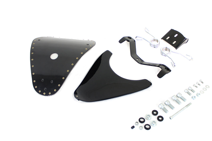 Bates Spring Mount Bates Bobber Solo Seat Kit for Harley Davidson XL Models
