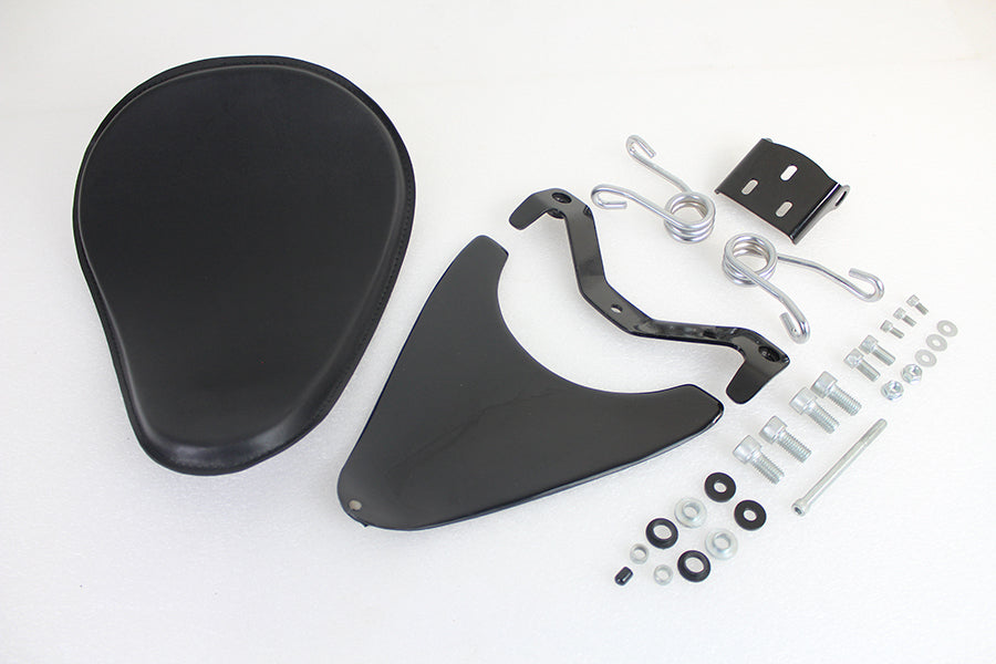 Corbin Gentry Spring Mount Bates Bobber Solo Seat Kit for Harley Davidson XL Models