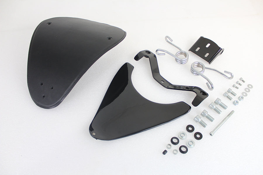 Corbin Gentry Spring Mount Bates Bobber Solo Seat Kit for Harley Davidson XL Models
