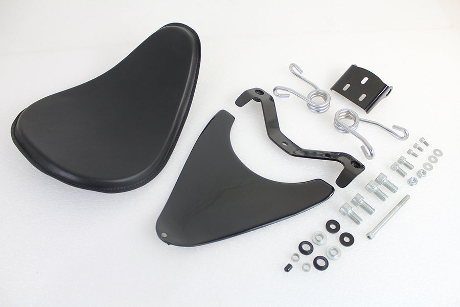 Corbin Gentry Spring Mount Bates Bobber Solo Seat Kit for Harley Davidson XL Models