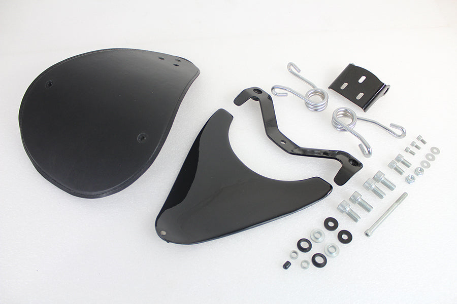 Corbin Gentry Spring Mount Bates Bobber Solo Seat Kit for Harley Davidson XL Models