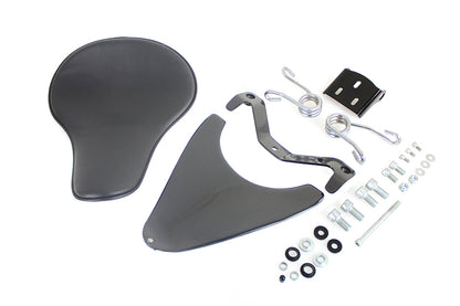 Corbin Gentry Spring Mount Bates Smooth Solo Seat Kit for Harley Davidson XL Models