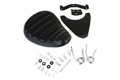 Corbin Gentry Spring Mount Bates Tuck and Roll Solo Saddle Seat Kit for Harley Davidson XL Models