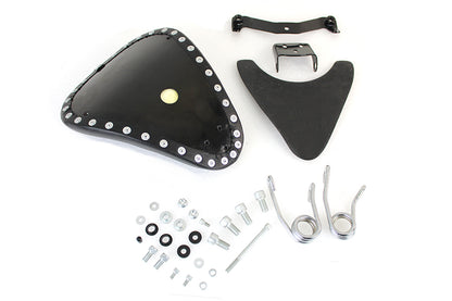 Corbin Gentry Spring Mount Bates Tuck and Roll Solo Saddle Seat Kit for Harley Davidson XL Models
