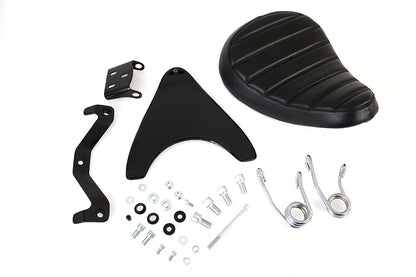 Corbin Gentry Spring Mount Bates Tuck and Roll Solo Saddle Seat Kit for Harley Davidson XL Models