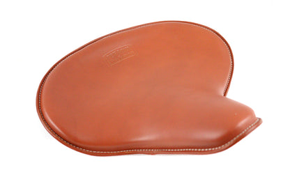 V-Twin Replica Mesinger Solo Seat Brown Leather - 47-1927