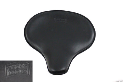 V-Twin Replica Mesinger Solo Seat for Vintage Motorcycles - Black Leather, Part 47-1928