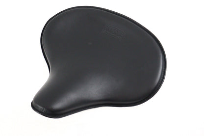 V-Twin Replica Mesinger Solo Seat for Vintage Motorcycles - Black Leather, Part 47-1928