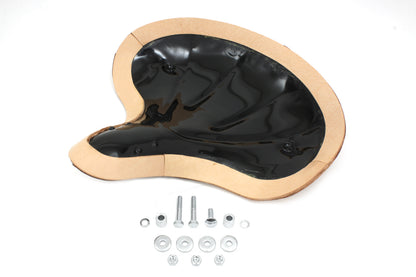 Corbin Gentry Natural Leather Early Knucklehead Solo Seat Pan for Harley Davidson 1936-1945