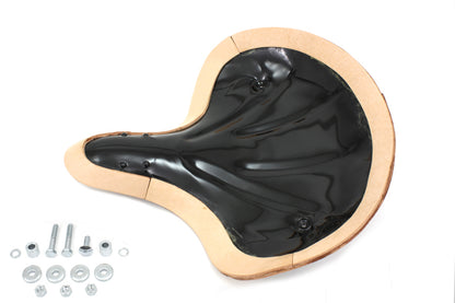 Corbin Gentry Natural Leather Early Knucklehead Solo Seat Pan for Harley Davidson 1936-1945