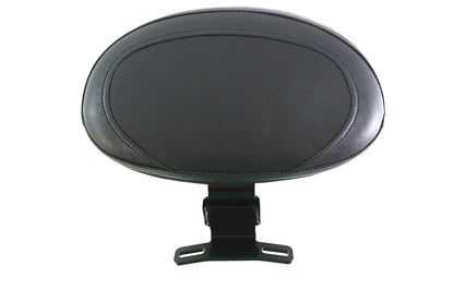 V-Twin Driver Backrest Pad for Harley Davidson FLST Models - Black Vinyl