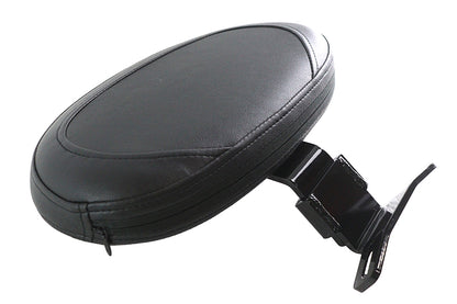 V-Twin Driver Backrest Pad for Harley Davidson FLST Models - Black Vinyl